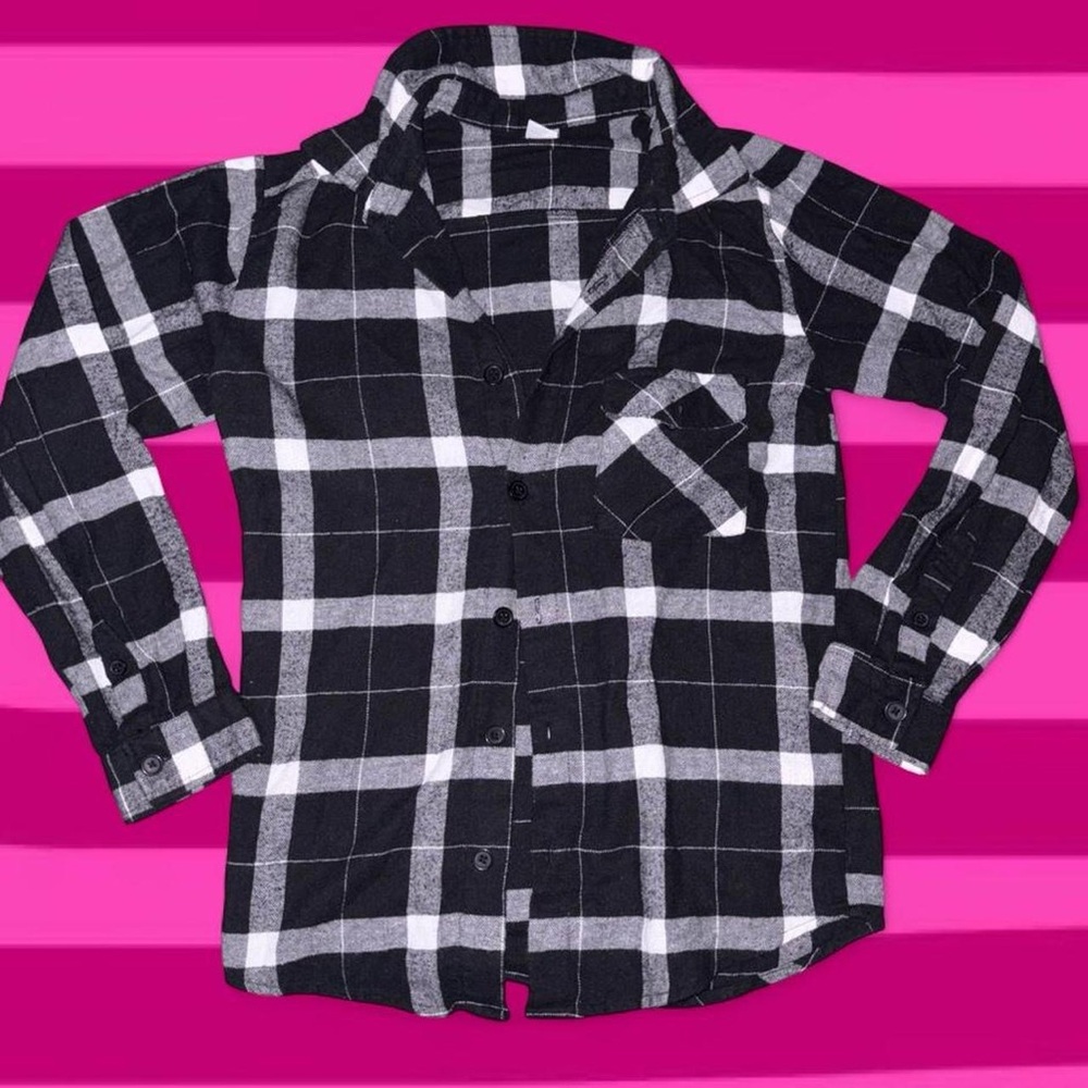 Black and White Flannel